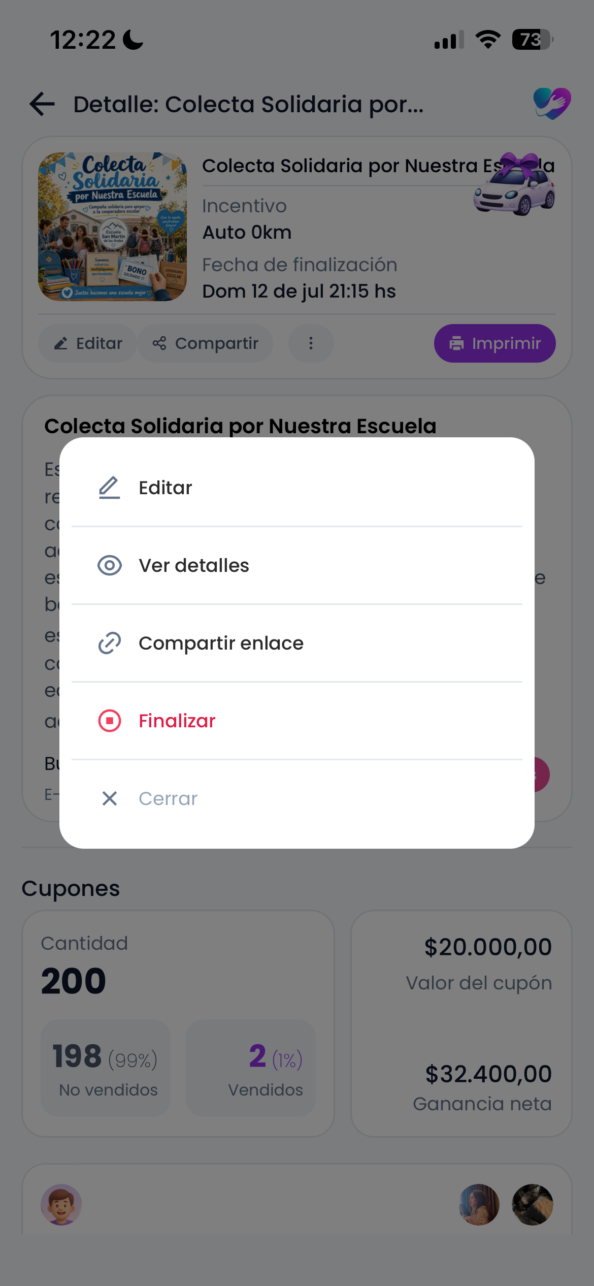 Enlace para compartir e-bono
